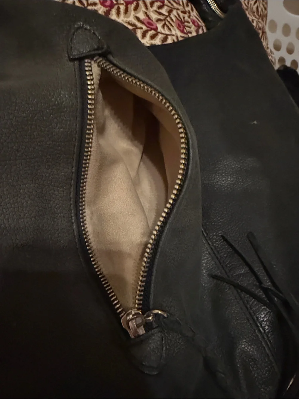 Soft Black Leather Hobo Bag with Comfortable Shoulder Strap